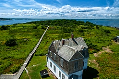 View From Wood Island Lighthouse Tower